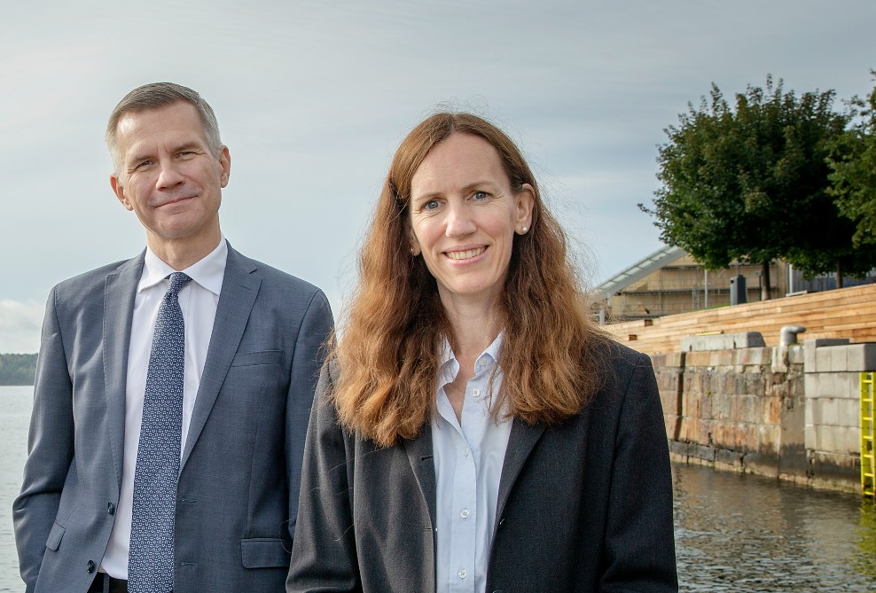 Mariann Stoltenberg Lind og Nils Hast forvalter ODIN Sustainable Corporate Fond – et nytt obligasjonsfond fra ODIN, som har bærekraft som formål. 