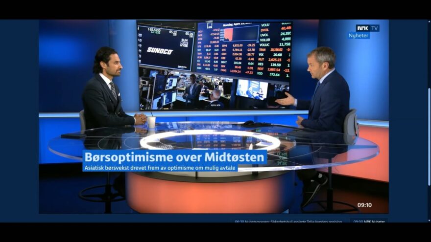 Syed hos NRK: Børsoptimisme over Midtøsten - Odin